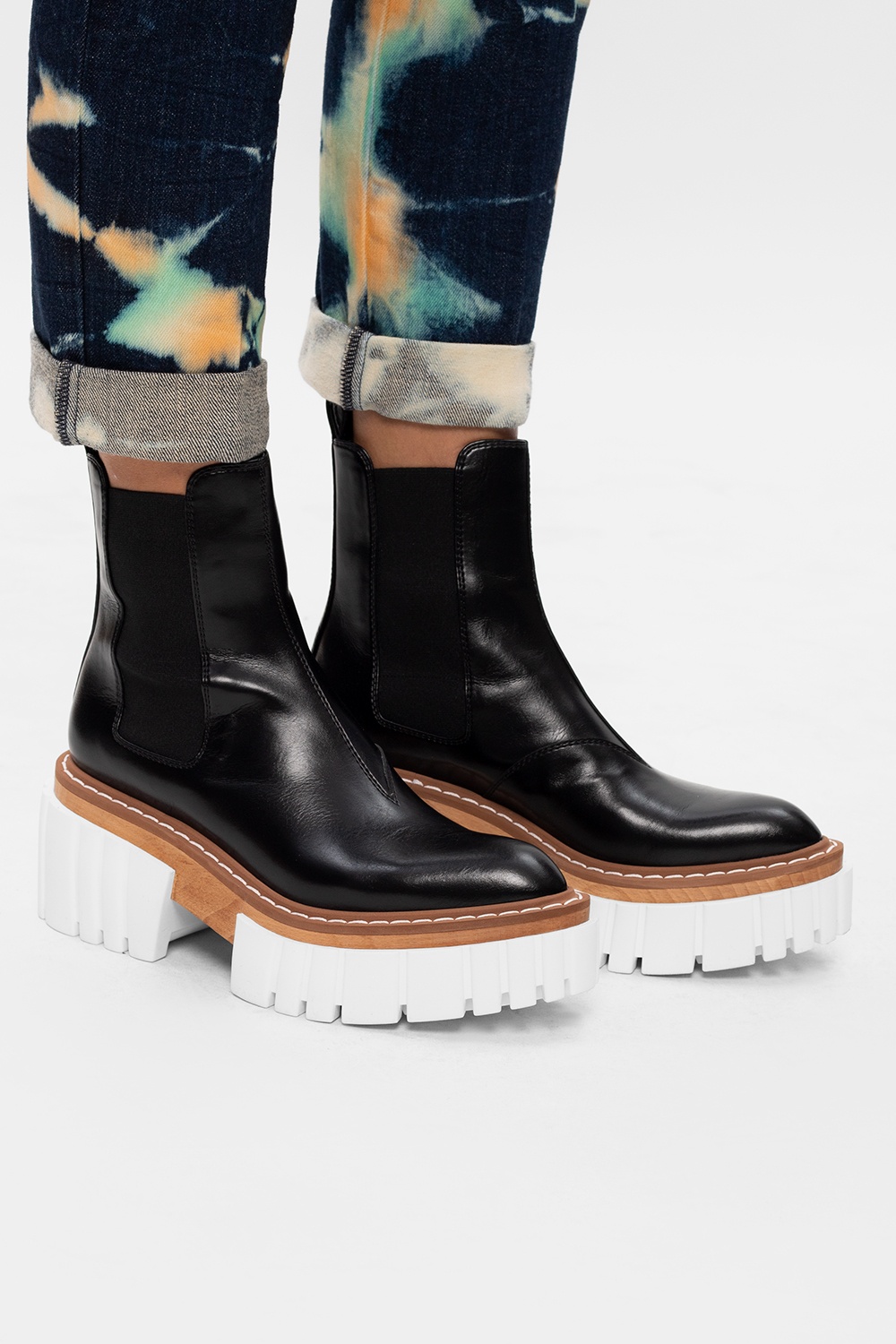 Stella mccartney shop chelsea boots